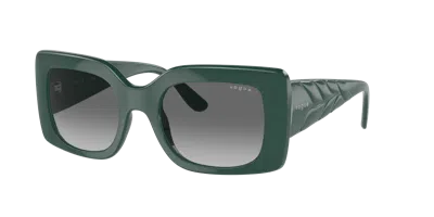 Vogue Eyewear Woman Sunglasses Vo5481s In Gradient Grey