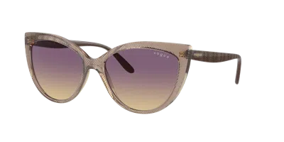Vogue Eyewear Woman Sunglass Vo5484s In Brown