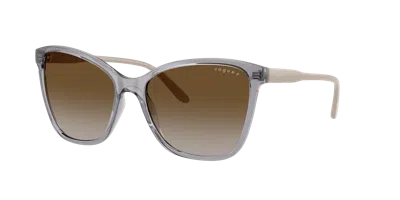 Vogue Eyewear Woman Sunglass Vo5520s In Brown