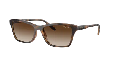 Vogue Eyewear Woman Sunglass Vo5551s In Brown