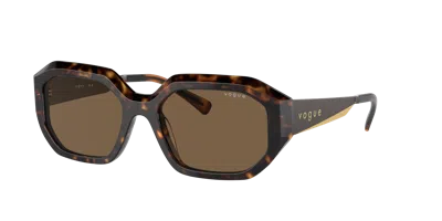 Vogue Eyewear Woman Sunglass Vo5554s In Brown