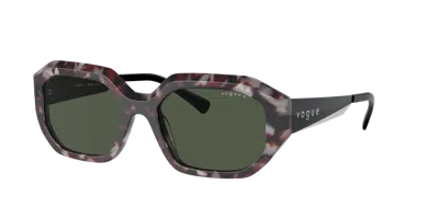 Vogue Eyewear Woman Sunglass Vo5554s In Green