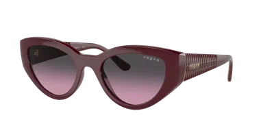Vogue Eyewear Woman Sunglass Vo5566s In Brown