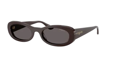 Vogue Eyewear Woman Sunglass Vo5582s In Black