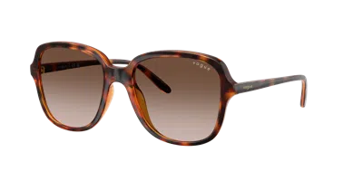 Vogue Eyewear Woman Sunglass Vo5601s In Brown