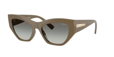 Vogue Eyewear Woman Sunglass Vo5607s In Brown