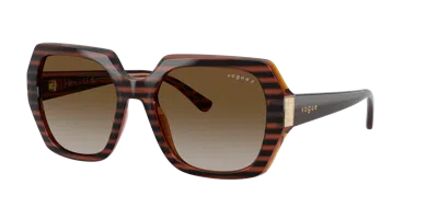 Vogue Eyewear Woman Sunglass Vo5612sb In Brown