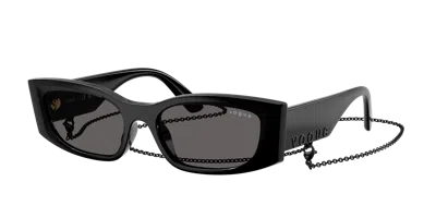 Vogue Eyewear Woman Sunglass Vo5655su In Black