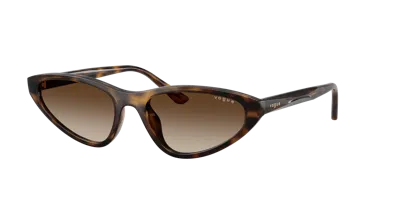 Vogue Eyewear Woman Sunglass Vo5726su In Brown