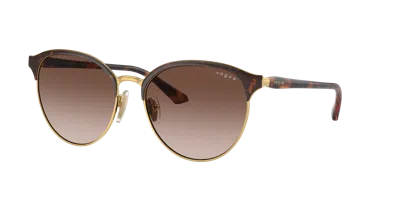 Vogue Eyewear Woman Sunglasses Vo4303s In Brown Gradient