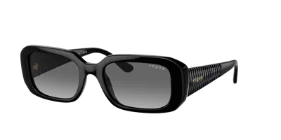 Vogue Eyewear Woman Sunglass Vo5565s In Grey Gradient