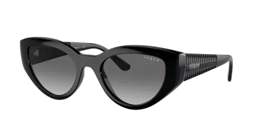 Vogue Eyewear Woman Sunglass Vo5566s In Gradient Grey
