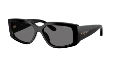Vogue Eyewear Woman Sunglass Vo5642su In Dark Grey Polar