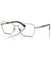 Vogue Eyewear Women's Butterfly Eyeglasses, Vo4271b 52 In Pale Gold-tone