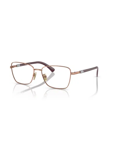 Vogue Eyewear Women's Butterfly Eyeglasses, Vo4271b In Gold