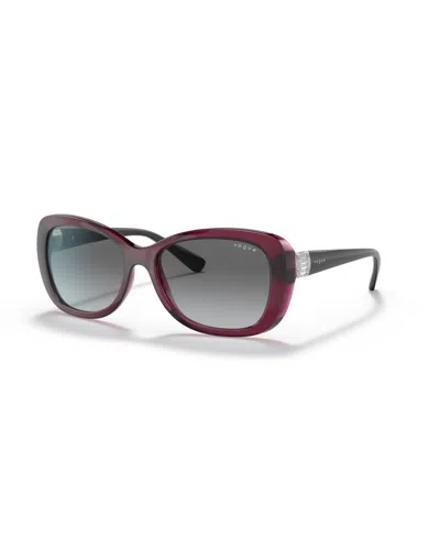 Vogue Eyewear Women's Butterfly Sunglasses Vo2943sb In Gray