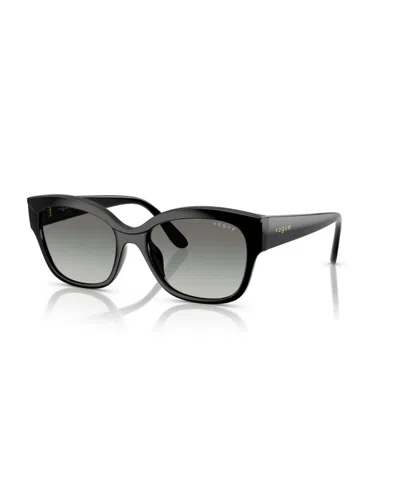 Vogue Eyewear Women's Butterfly Sunglasses, Vo5638su In Black