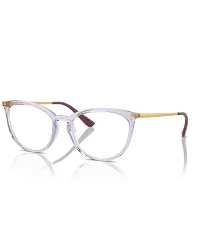 Vogue Eyewear Women's Eyeglasses, Vo5276 In Transparent Violet
