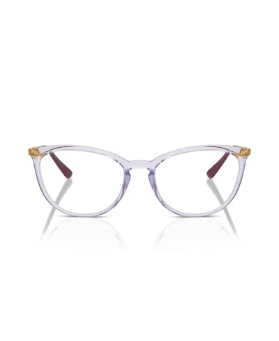 Vogue Eyewear Women's Eyeglasses, Vo5276 In Transparent Violet