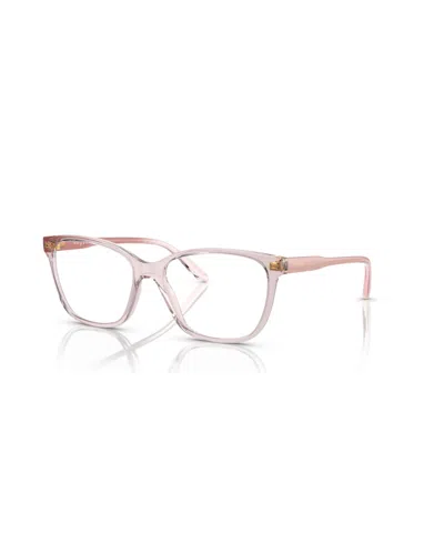 Vogue Eyewear Women's Eyeglasses, Vo5518 In Transparent Pink