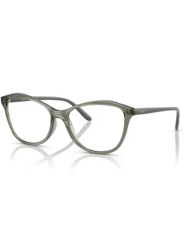 Vogue Eyewear Women's Eyeglasses, Vo5602 In Mallard Green
