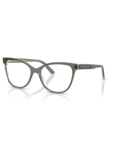 Vogue Eyewear Women's Eyeglasses, Vo5748 In Transparent Green