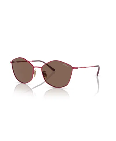 Vogue Eyewear Women's Geometric Sunglasses, Vo4282s In Pattern
