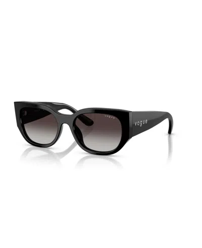 Vogue Eyewear Women's Geometric Sunglasses, Vo5641su In Black