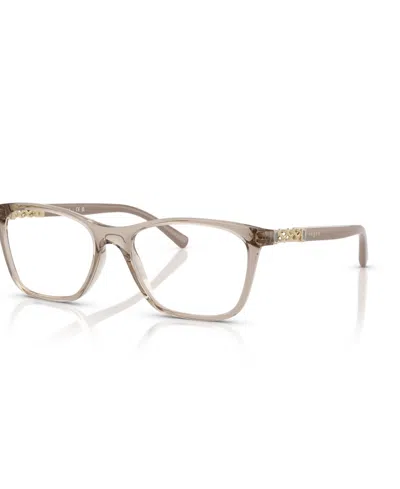 Vogue Eyewear Women's Pillow Eyeglasses, Vo5632b In Brown