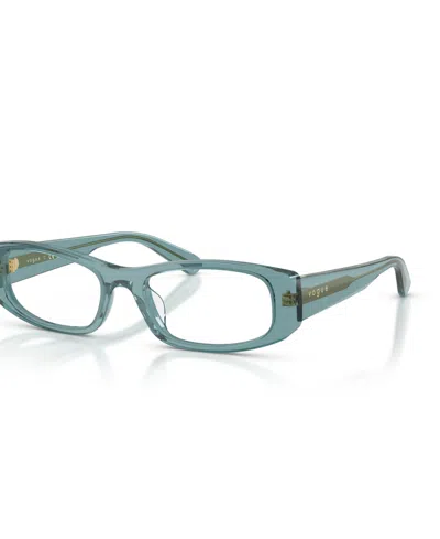 Vogue Eyewear Women's Pillow Eyeglasses, Vo5699u In Blue