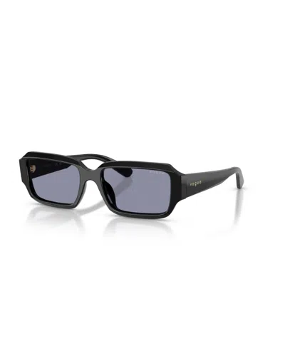 Vogue Eyewear Women's Rectangle Sunglasses For Round Faces Vo5693su In Multi