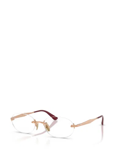 Vogue Eyewear Women's Round Eyeglasses, Vo4343 In Gold