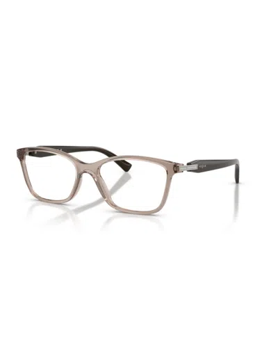 Vogue Eyewear Women's Square Eyeglasses, Vo5680b In Brown