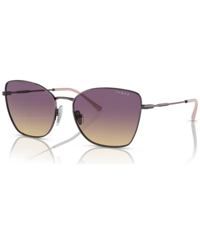 Vogue Eyewear Women's Sunglasses, Gradient Vo4279s In Light Violet