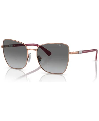 Vogue Eyewear Women's Sunglasses, Vo4277sb In Rose Gold-tone