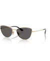 Vogue Eyewear Butterfly-frame Sunglasses In Pale Gold