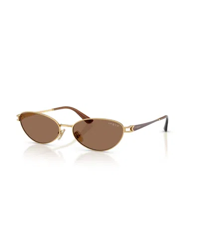 Vogue Eyewear Women's Sunglasses Vo4369s In Gold