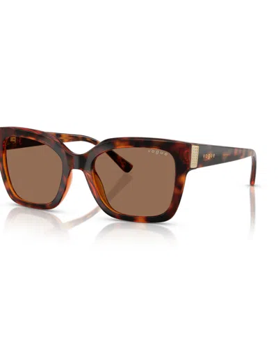 Vogue Eyewear Women's Sunglasses Vo5613sb In Dark Havana