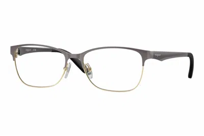 Vogue Eyewear Women's Vo 3940 Eyeglasses In Grey Pale Gold In Multi