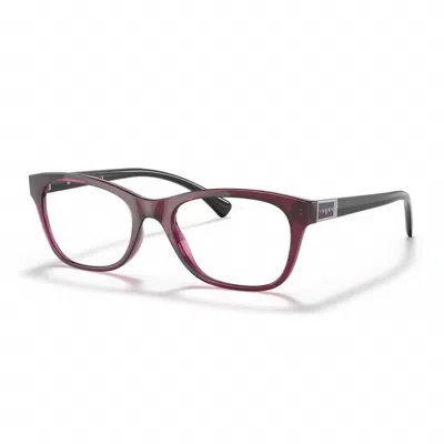 Vogue Eyewear Women's Vo 5424-b Eyeglasses In Burgundy Red In Multi