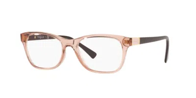 Vogue Eyewear Women's Vo 5424-b Eyeglasses In Transparent Pink In Multi