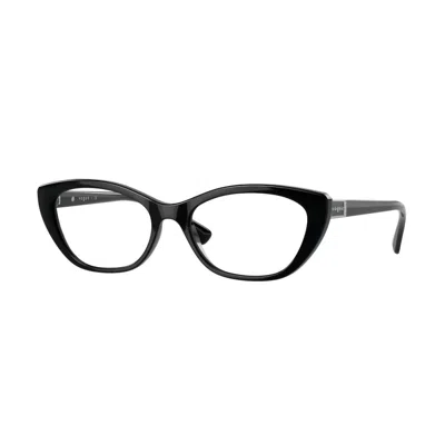 Vogue Eyewear Women's Vo 5425-b Cat Eye Eyeglasses In Black
