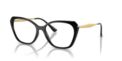 Vogue Eyewear Women's Vo5522 W44 Eyeglasses In Black In White