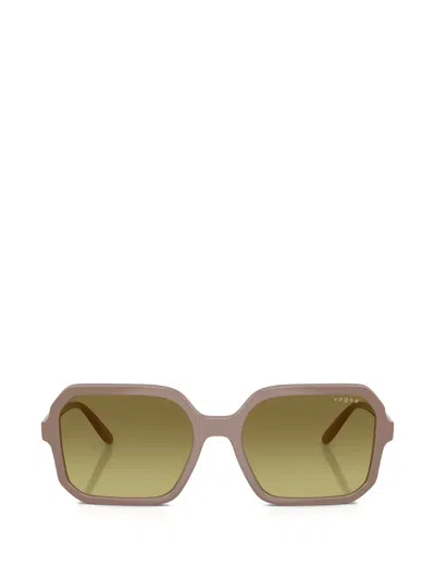 Vogue Geometric-frame Sunglasses In Neutral