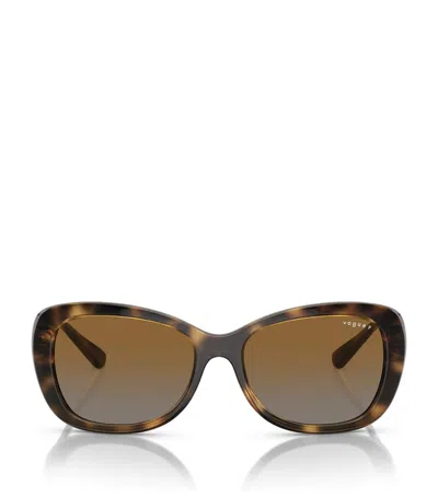 Vogue Injected 0vo2943sb Sunglasses In Brown