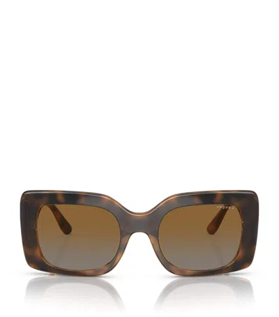 Vogue Injected 0vo5481s Sunglasses In Brown