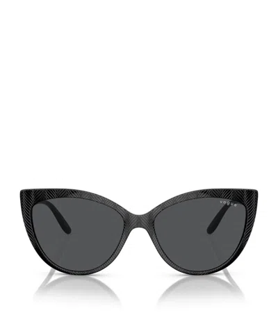 Vogue Injected 0vo5484s Sunglasses In Black