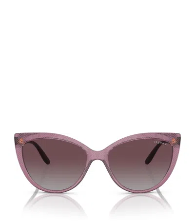 Vogue Injected 0vo5484s Sunglasses In Purple