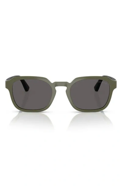 Vogue Kids' 46mm Irregular Sunglasses In Green