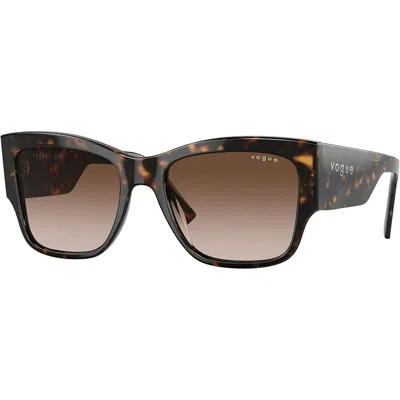 Vogue Ladies' Sunglasses  Vo 5462s Gbby2 In Brown